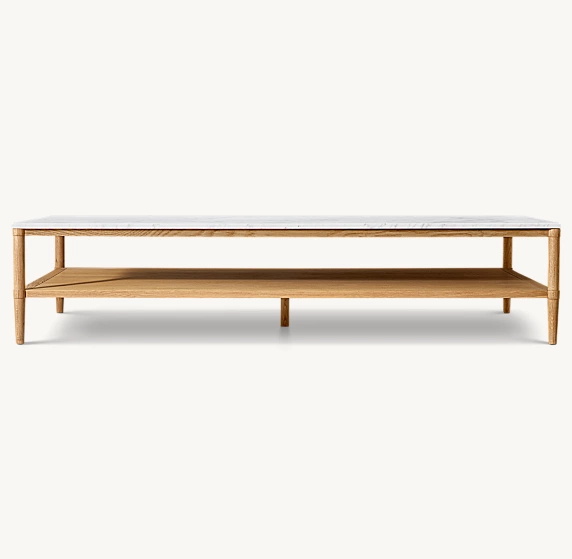 Marble Rectangular Coffee Table