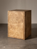 Natural Burl - Patterned Standing Cabinet