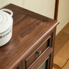 Black Walnut Solid Wood Sideboard