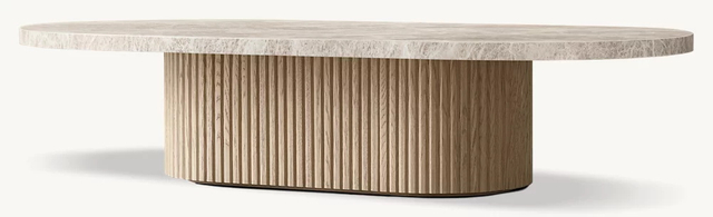 Pedestal Coffee Table