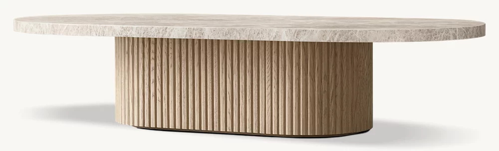 Pedestal Coffee Table