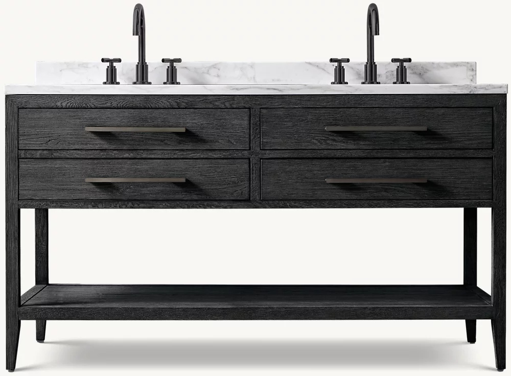 French Contemporary Double Washstand