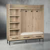 Entrance Coat Rack Cabinet