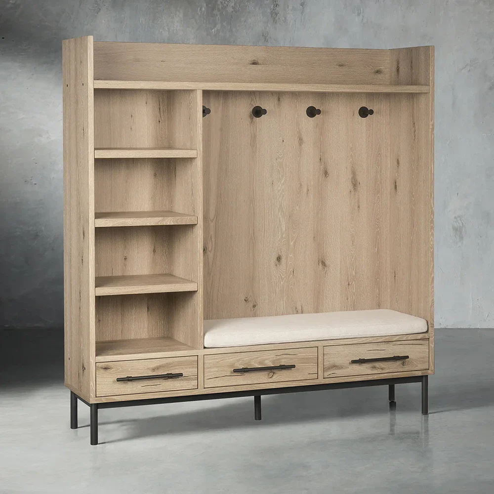 Entrance Coat Rack Cabinet