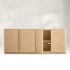Minimalist 4-Door Sideboard