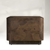 Brown - grain Two - drawer Sideboard