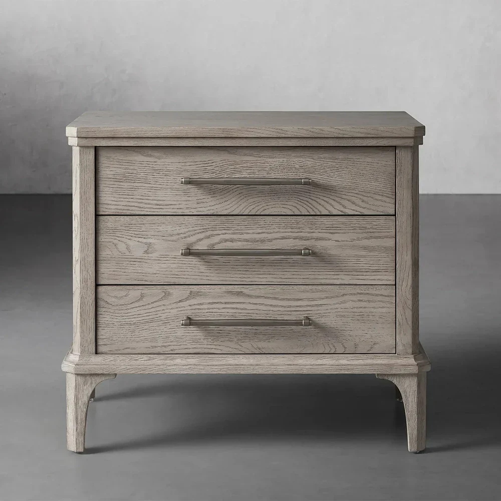  Solid Wood Bedside Table
