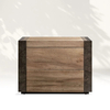 Two - tone Double - drawer nightstand