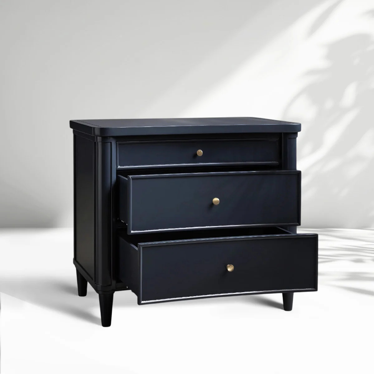 Three - Drawer Nightstand