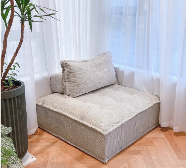 Cotton And Linen Lazy Sofa