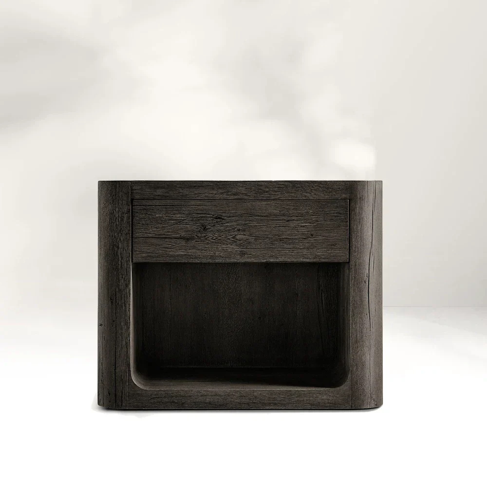Solid Wood Simple Bedside Cabinet