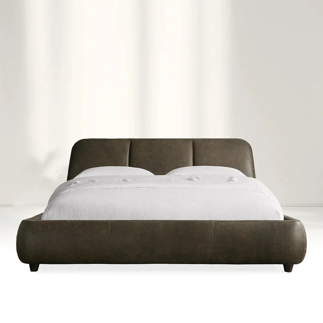  Finnley Leather Bed