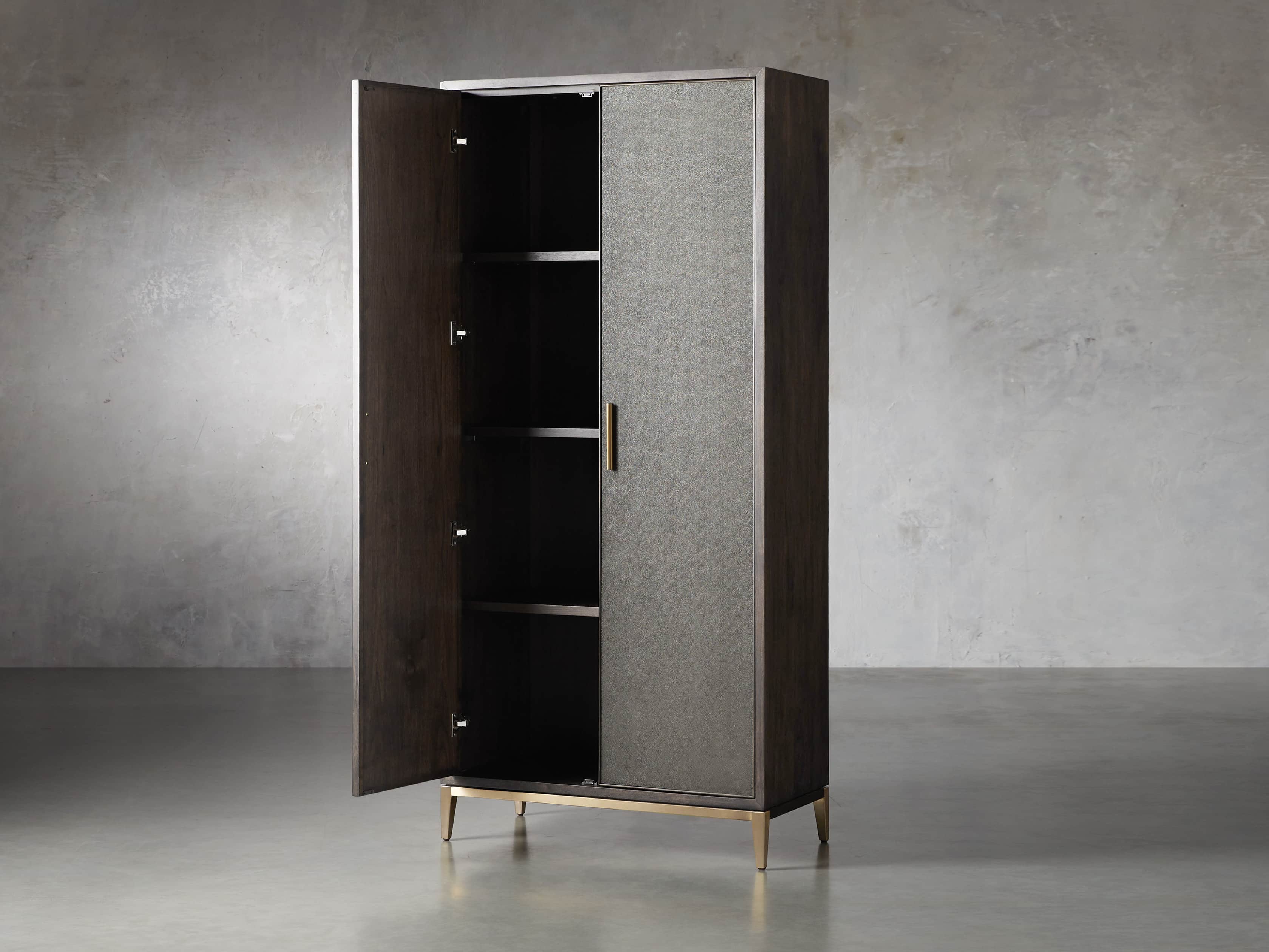 Minimalist Two - Door Wardrobe