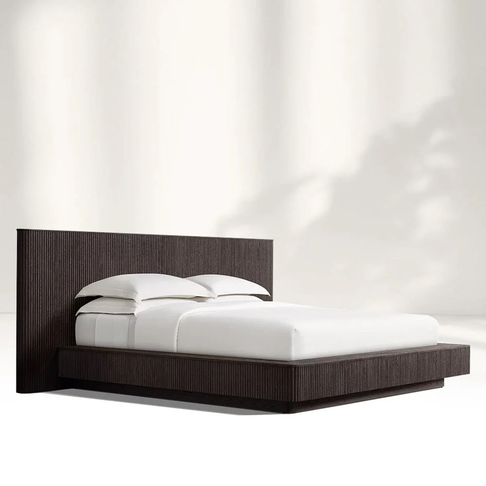 Contemporary Natural Bed