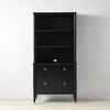 Modern Minimalist Wood Storage Hutch