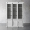Single - door Wood Display and Storage Cabinet