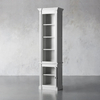 Single - door Wood Display and Storage Cabinet