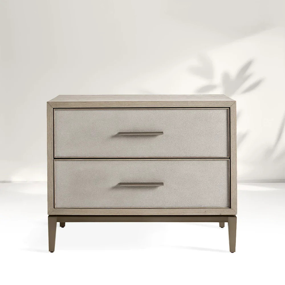  Elegant Two - drawer nightstand