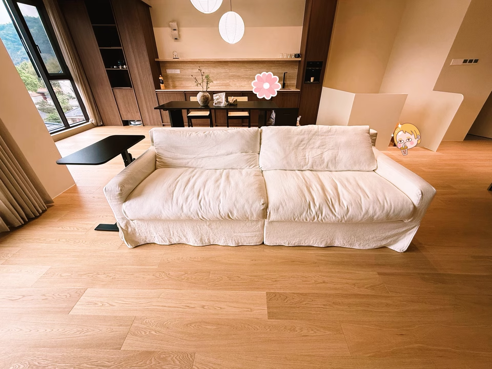 American RH simple and detachable washable sofa