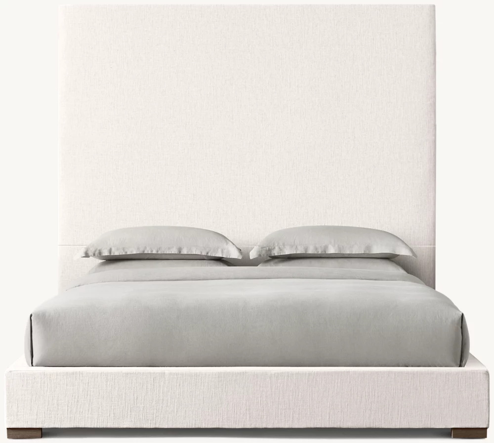 Fabric Panel Plateform Bed
