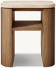 Solid Wood Square Side Table