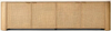 Woven 4-door Media Console