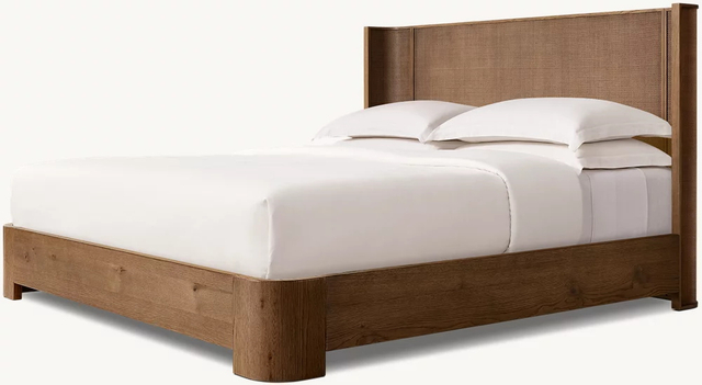 American Solid Wood Double Bed