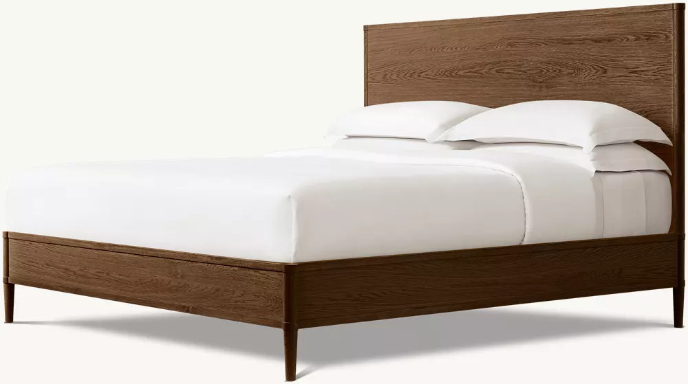 Brown Oak Bed