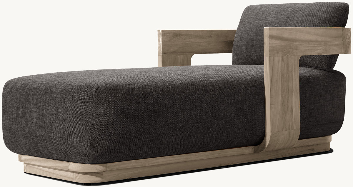 Low maintenance outdoor furniture on a sunny patio