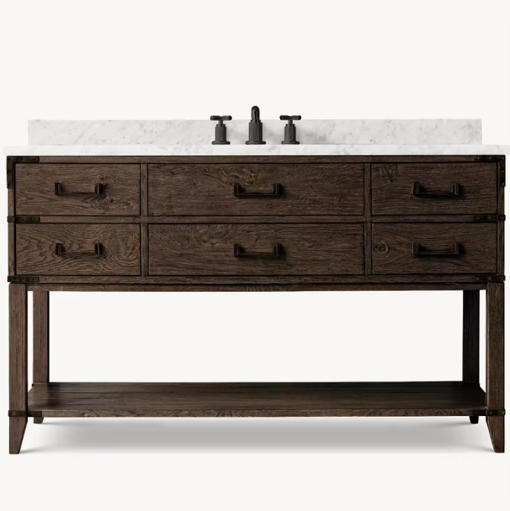 French Contemporary Double Washstand